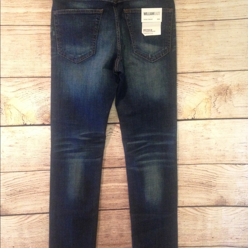 William Rast Hixon Straight Dimension Flex Jeans - Picture 2 of 5